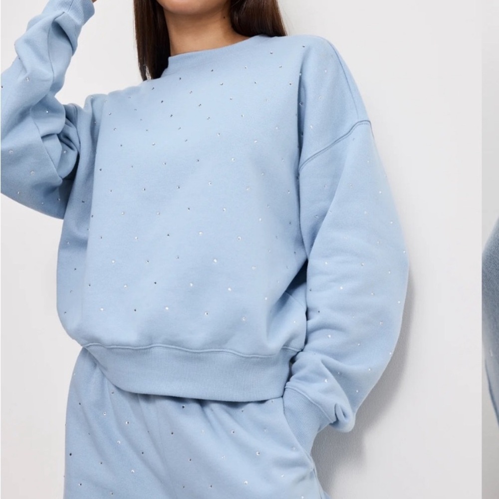 Light Blue Women's Sweatshirt